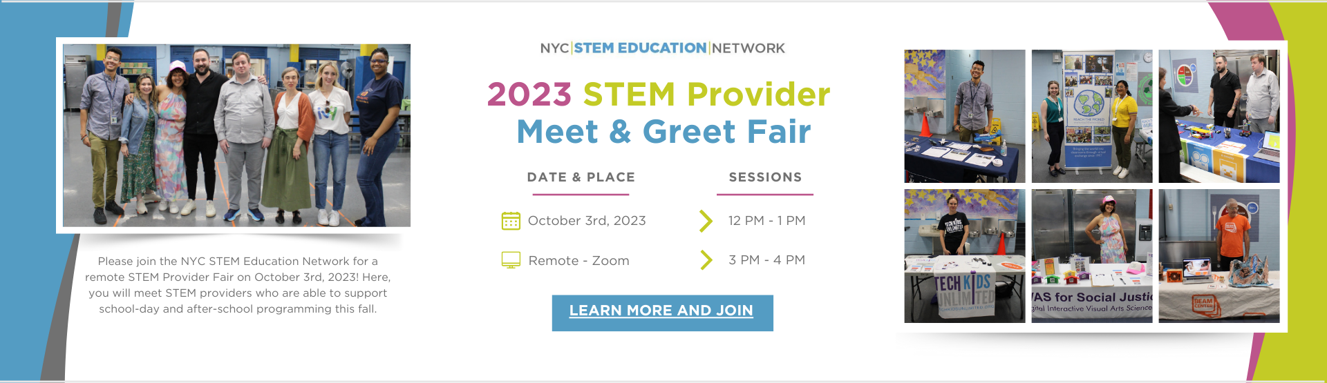 2023 STEM Provider Meet & Greet Fair
