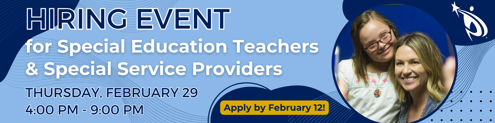 Hiring Event for Special Education Teachers & Special Service Providers