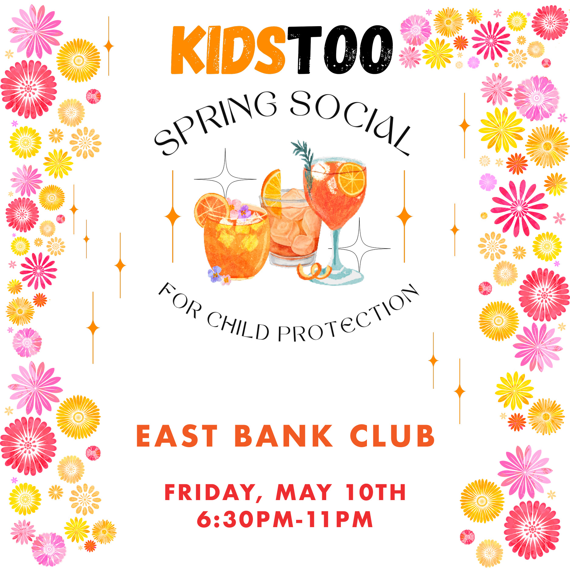 KIDS TOO Spring Social for Child Protection