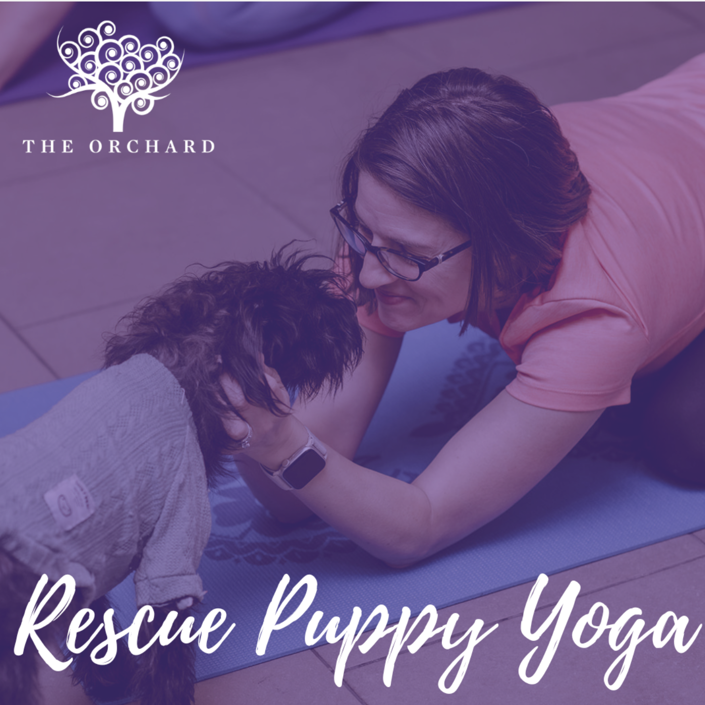 Rescue Puppy Yoga