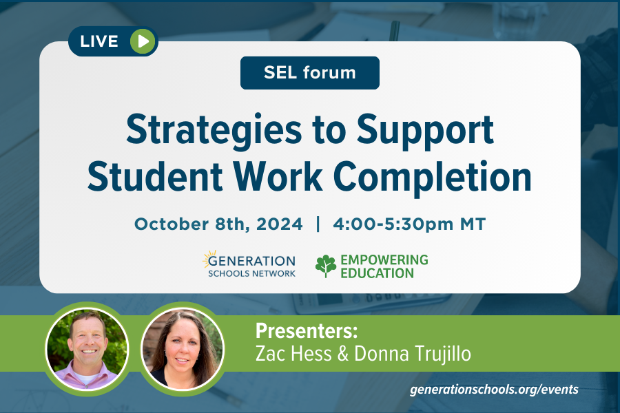 Strategies to Support Student Work Completion