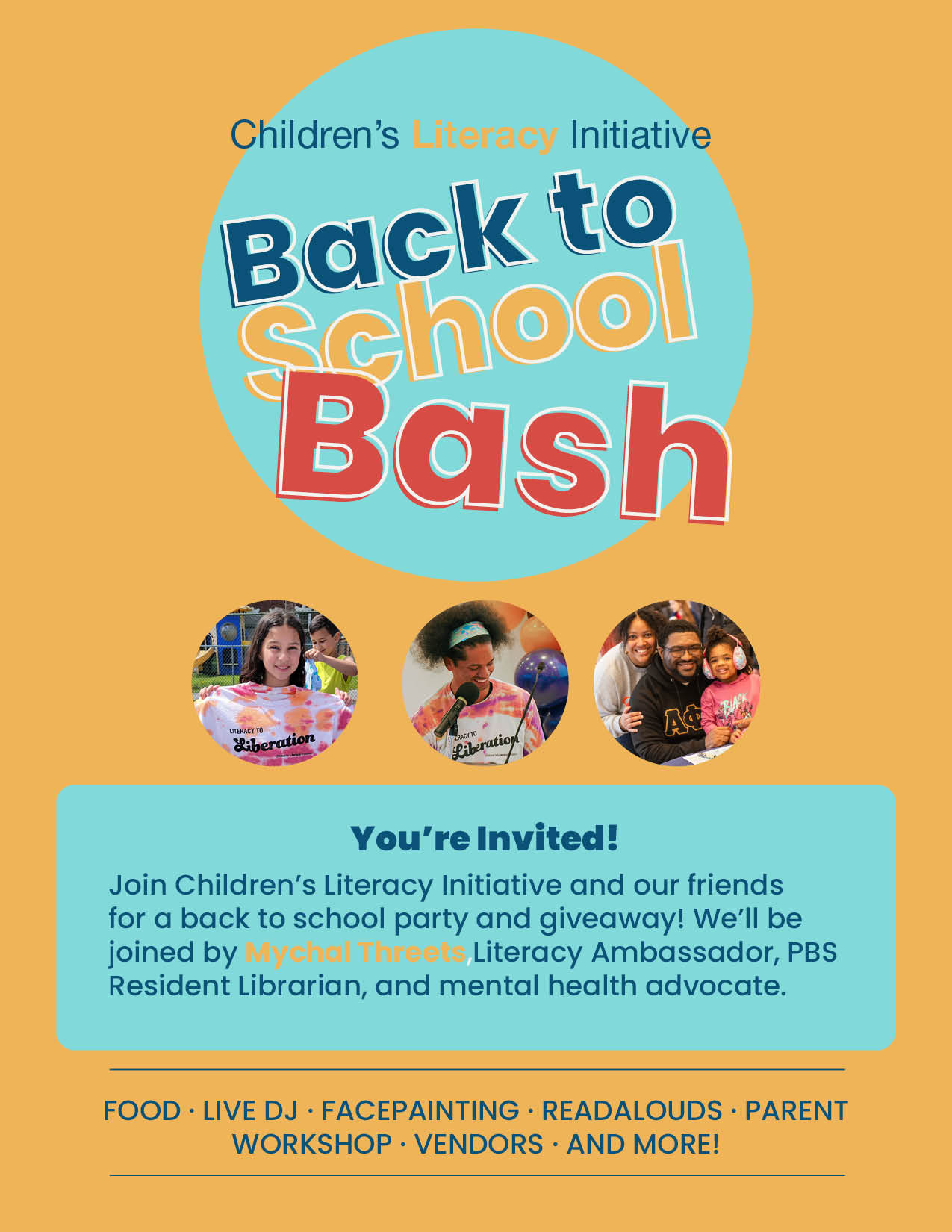 Children’s Literacy Initiative’s Back to School Bash