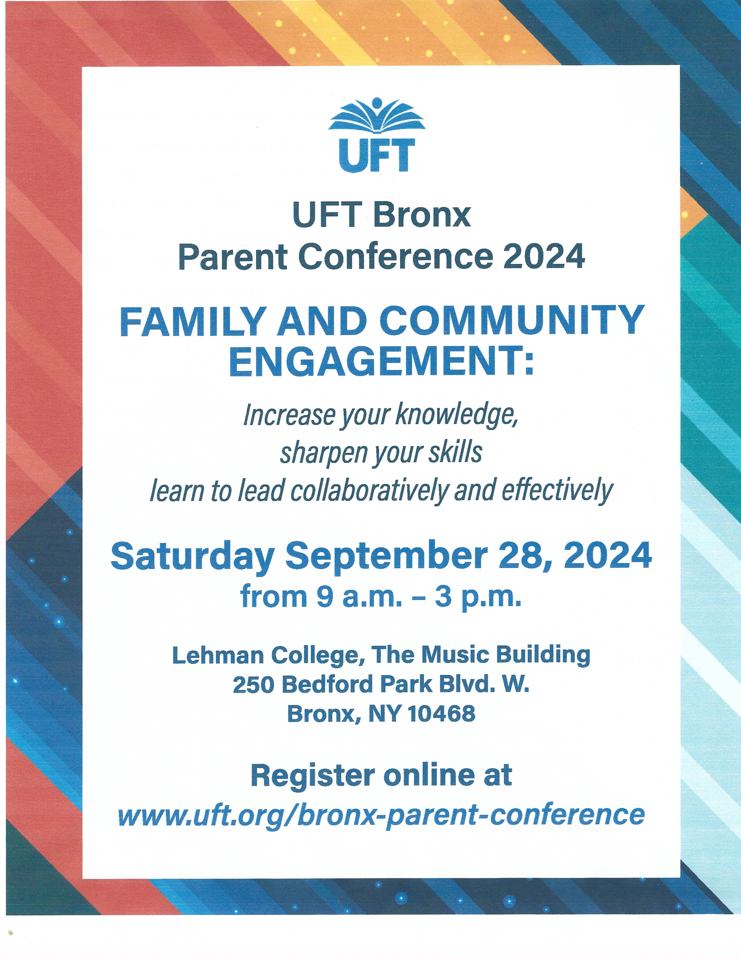 UFT BRONX PARENT CONFERENCE