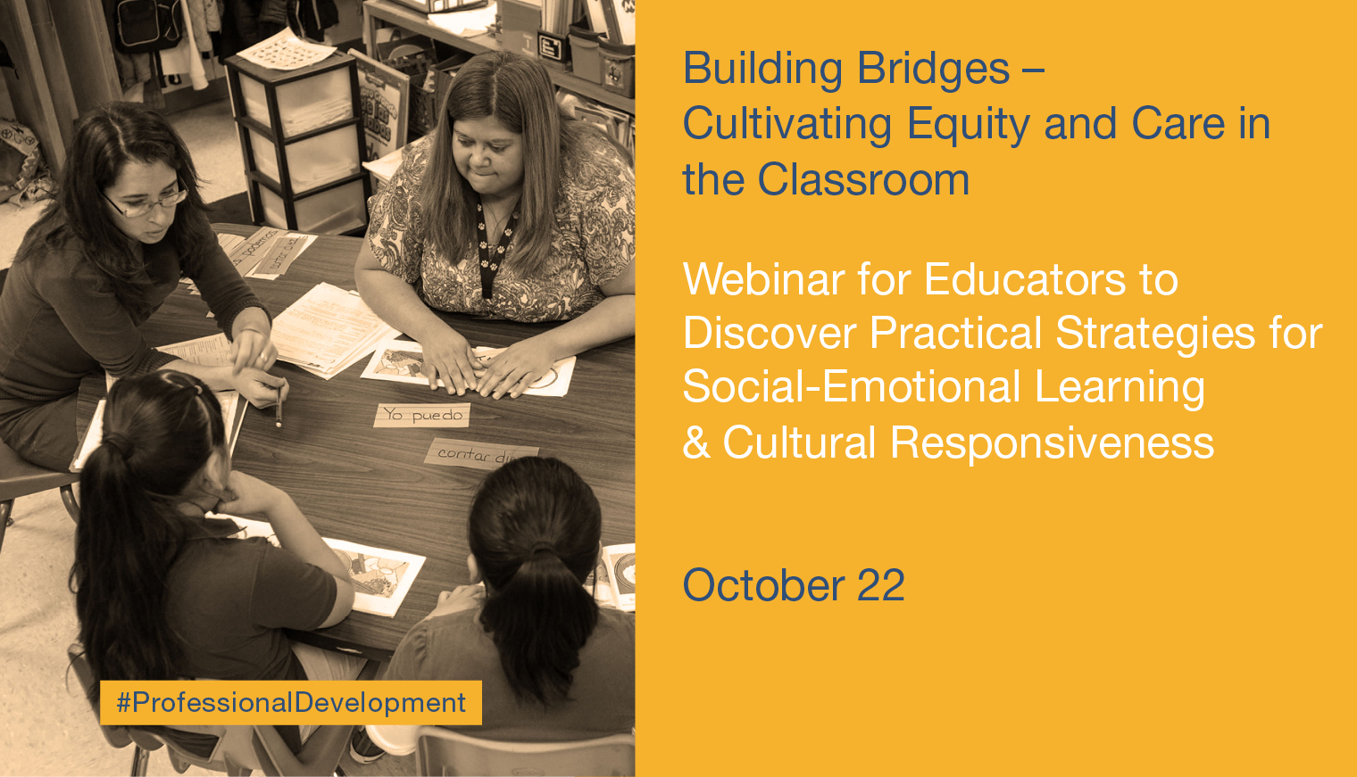 Building Bridges: Cultivating Equity and Care in the Classroom