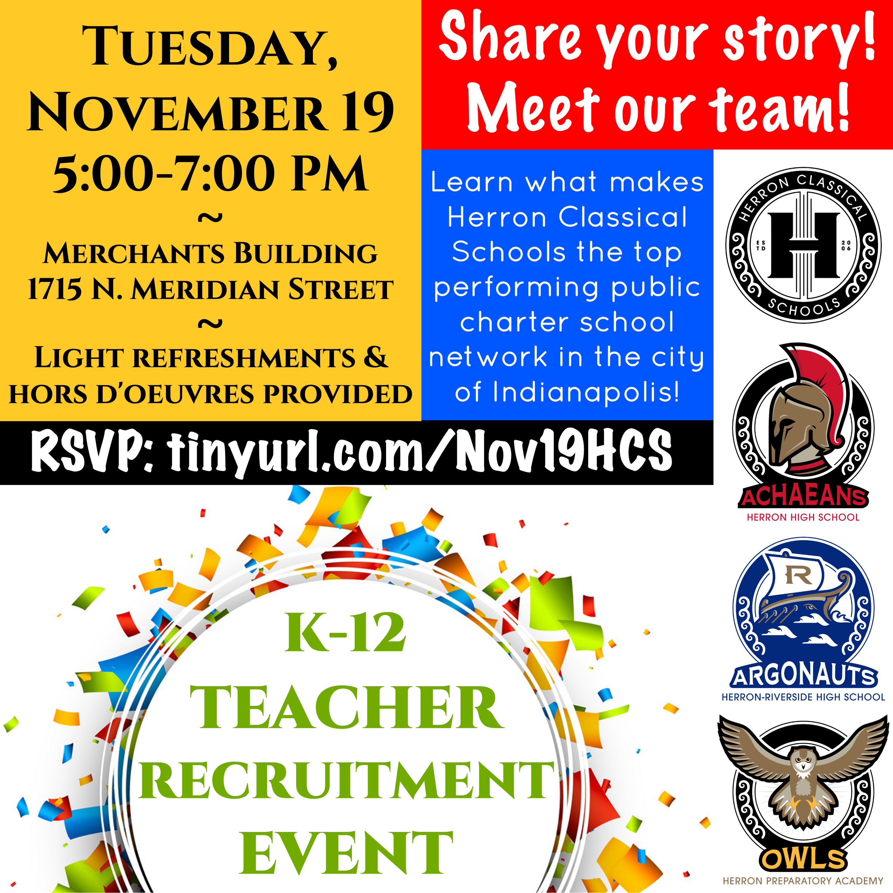 Herron Classical Schools Happy Hour