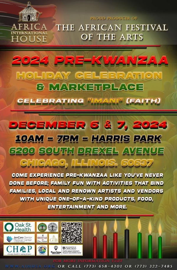 2024 Pre-Kwanzaa Holiday Marketplace and Kwanzaa