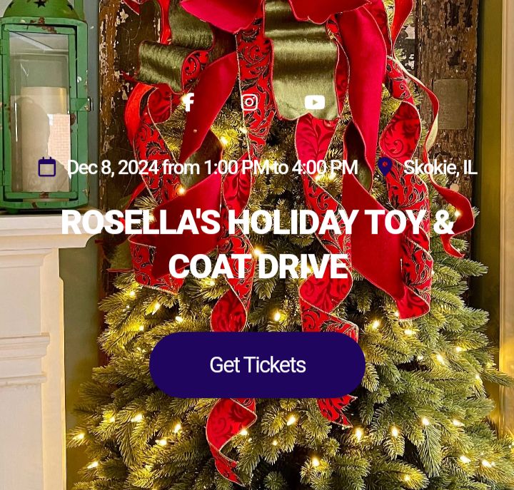 ROSELLA BYNUM’S HOLIDAY TOY & COAT DRIVE SOCIAL-MIXER