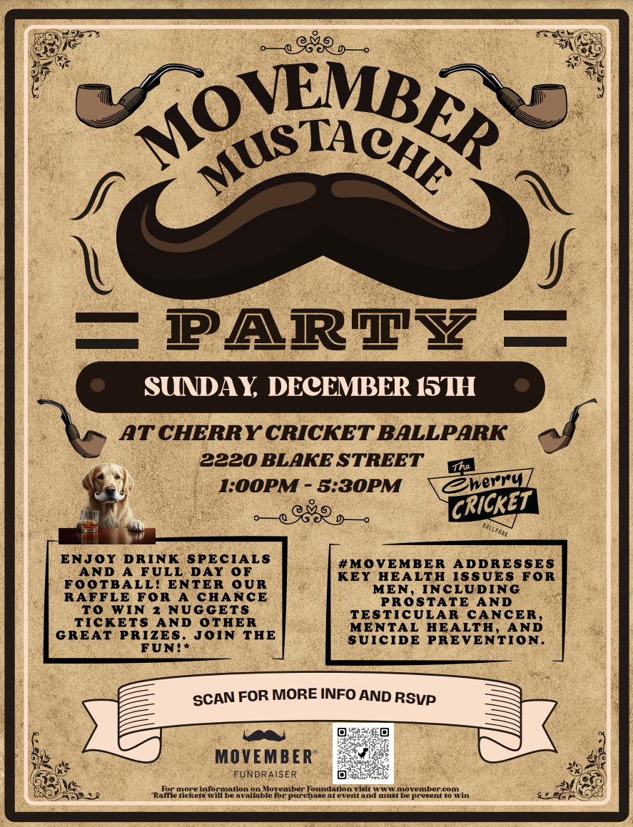 Movember Mustache Party