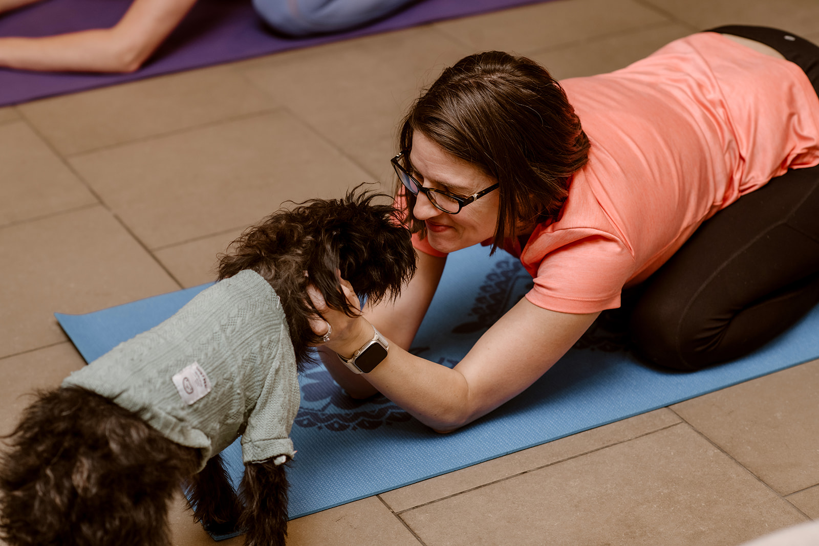 Rescue Puppy Yoga