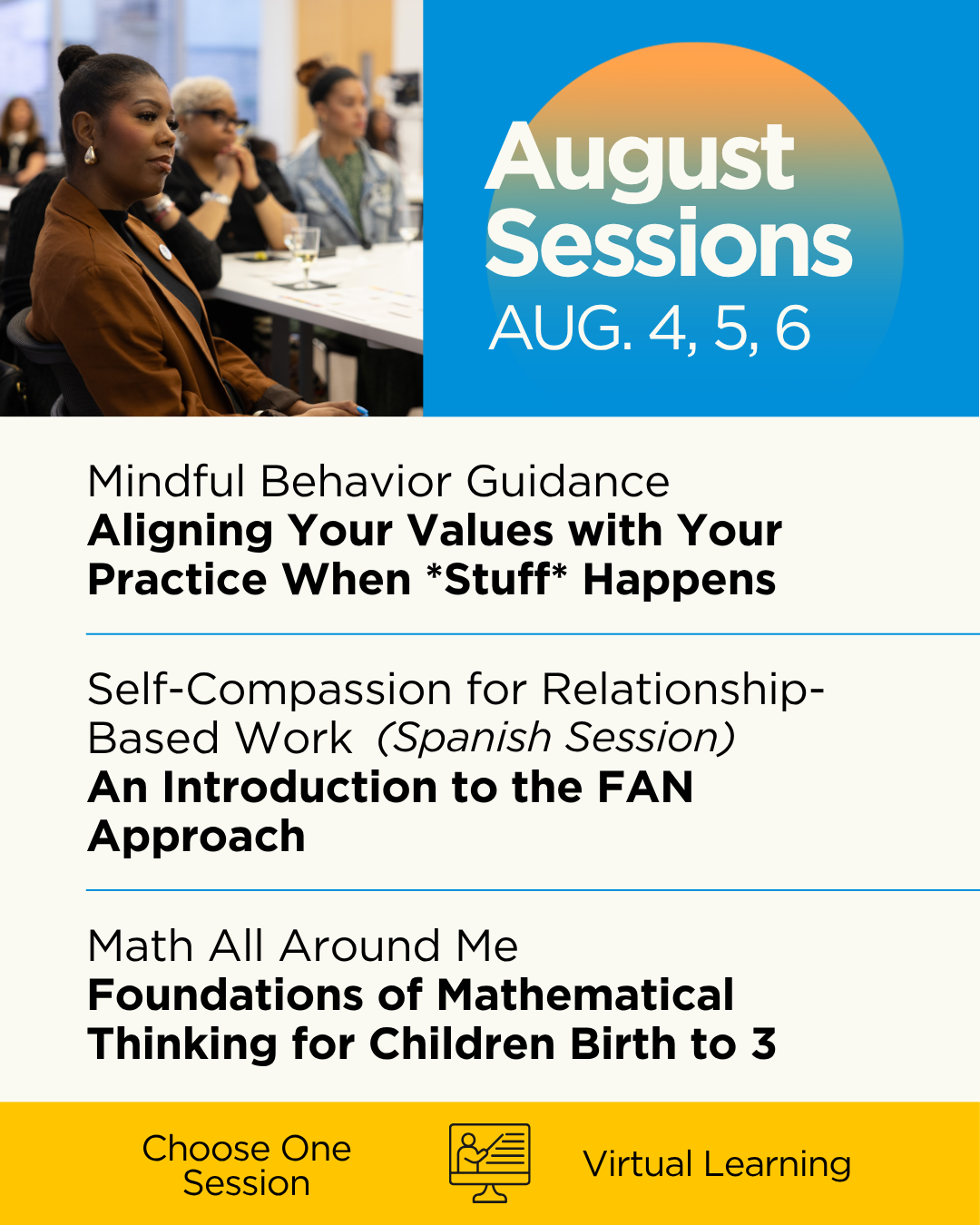 2026 Summer Learning Institute: August Session