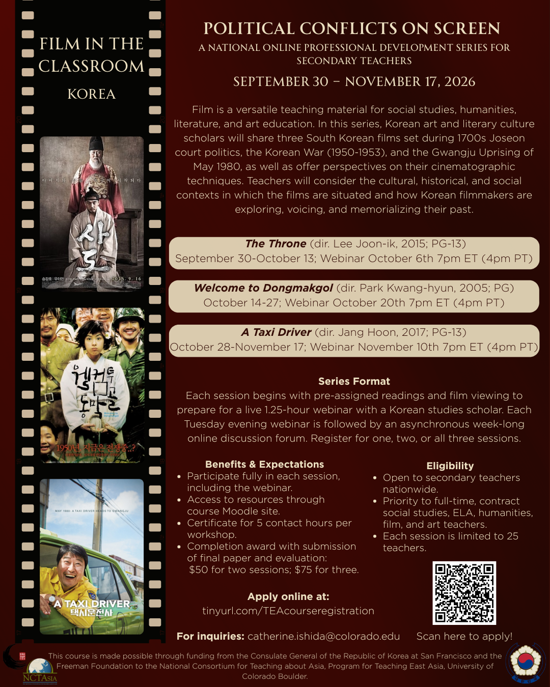 Film in the Classroom: Korea- Political Conflicts on Screen